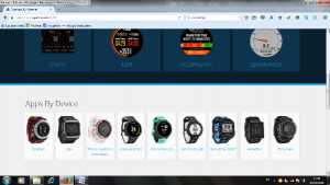 Accueil garmin Connect IQ