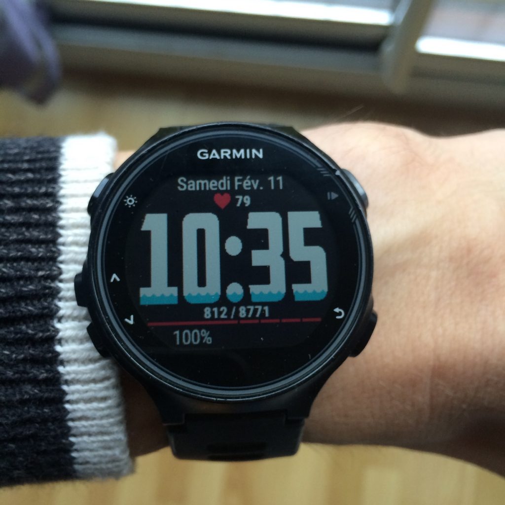 Test Garmin Forerunner 735XT du triathlon et de la technique Montre