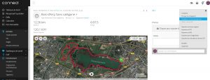 Garmin Connect enregistrer en tant que parcours