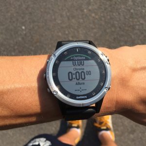 Fenix 5 Plus running
