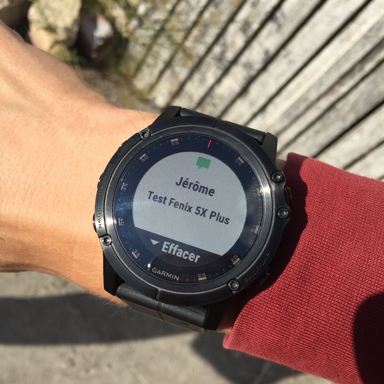 Montre GPS Multisport Garmin Fenix 5X - Pour Pièces Détachées / Ne Fonctionne Pas