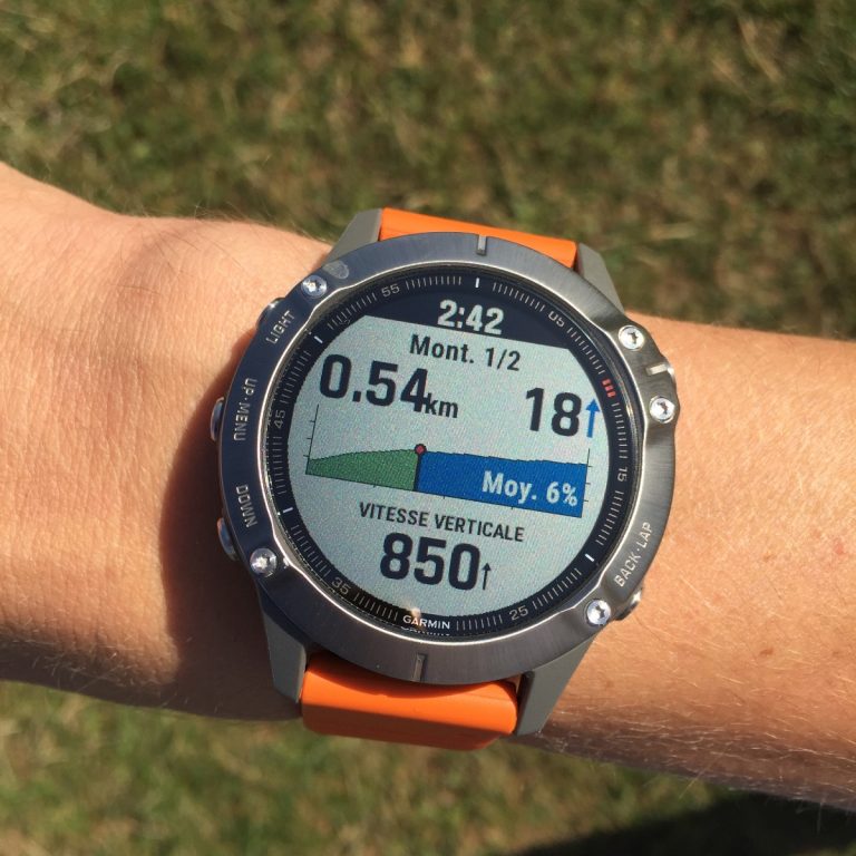 Montre Garmin Fenix 6 Pro – Noire Avec Carte TopoMap V5 France (occasion)