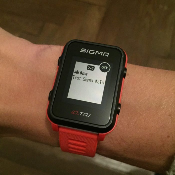 Montre connectée Sigma iD-Tri