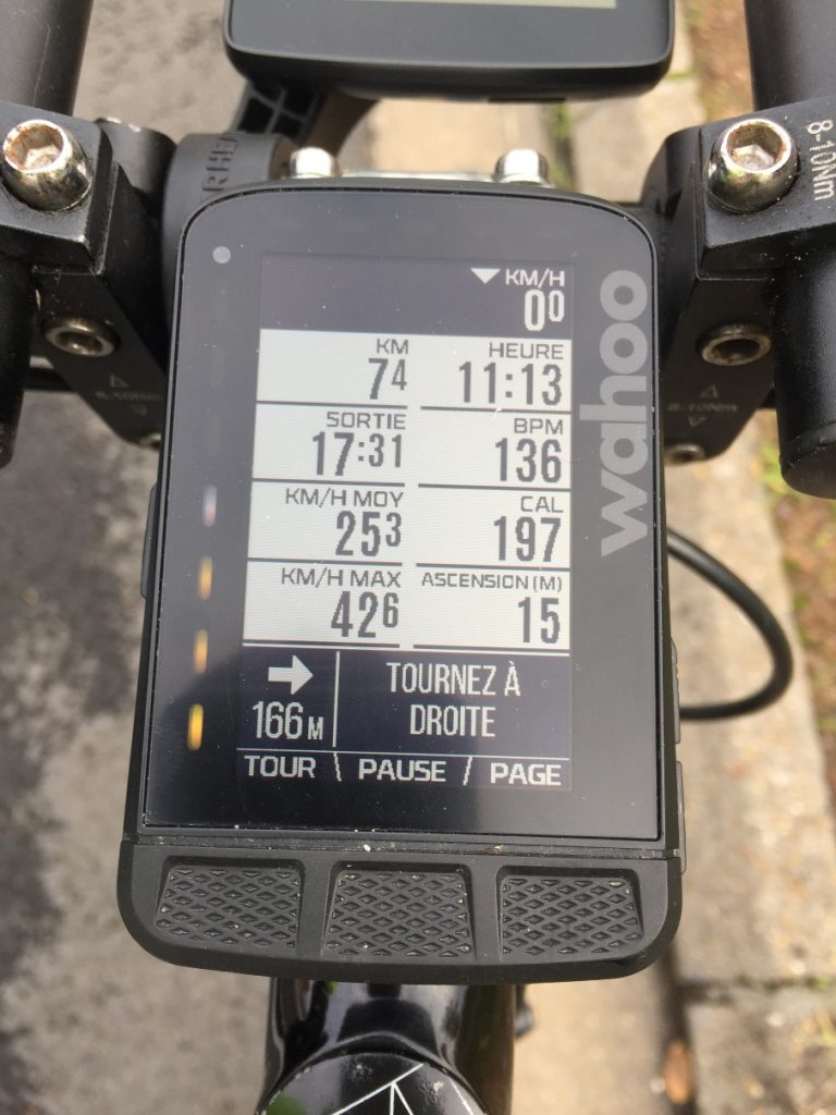 Test Wahoo Elemnt Roam compteur GPS avec navigation facile à utiliser Montre Cardio GPS