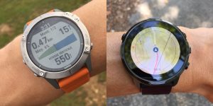Comparaison Fenix 6 Suunto 7 capteurs