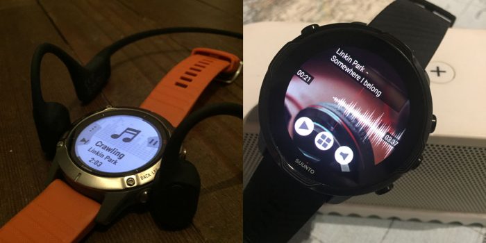Comparaison Fenix 6 Suunto 7 smartwatch