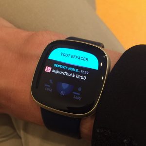 Fitbit Versa 3 montre connectée