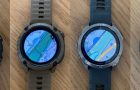 Comparaison carto montre GPS
