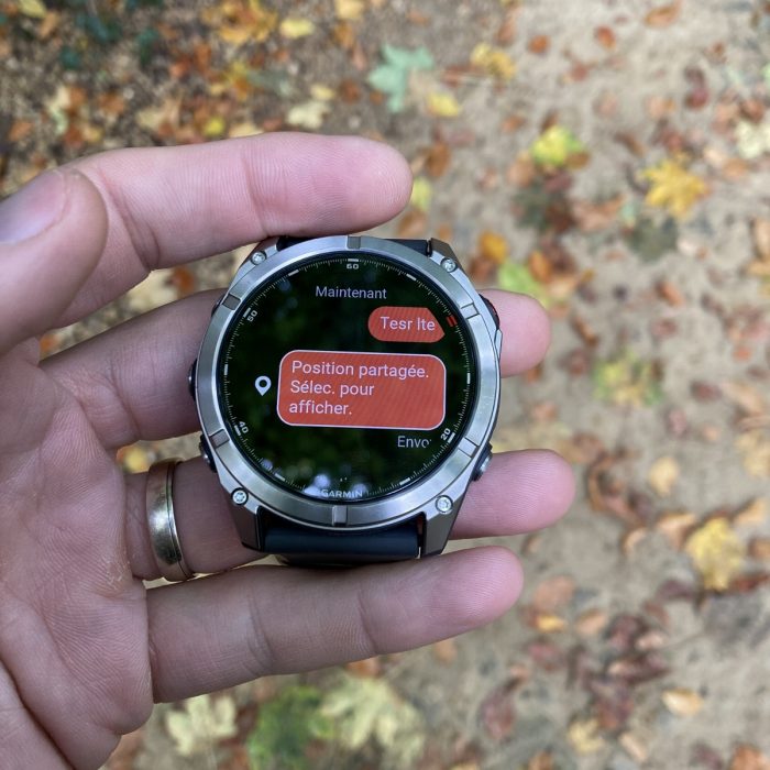 Fenix 8 Pro position