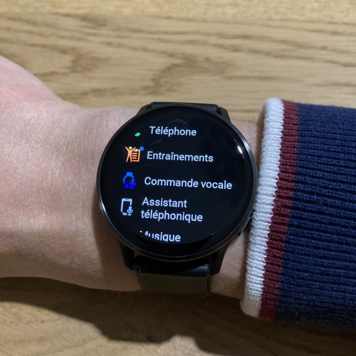 Test Garmin Venu plus stylée sportive jamais