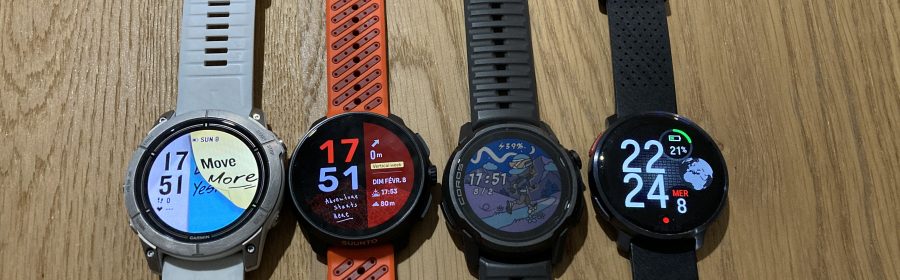 Comparaison montre GPS 500 euros